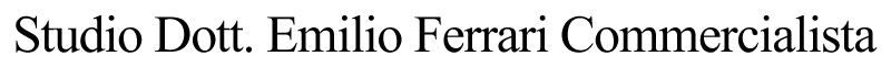 Studio Commercialista Emilio Ferrari